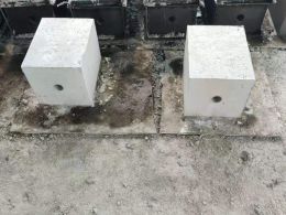 太陽(yáng)能基礎(chǔ)400*300*300*孔直徑50